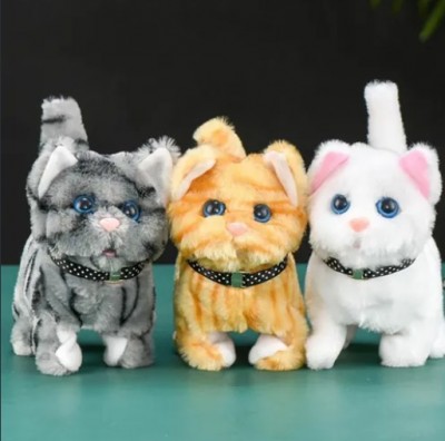 Gato De Peluche Interactivo Electronico