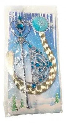 Set Accesorios Varita Trenza Niñas