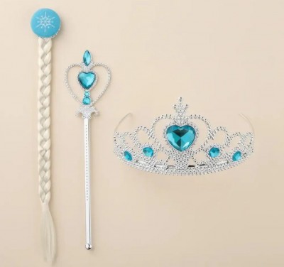 Set Accesorios Varita Trenza Niñas
