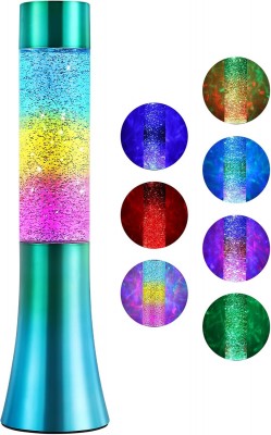 Lámpara De Brillante Led Con Purpurina Colores