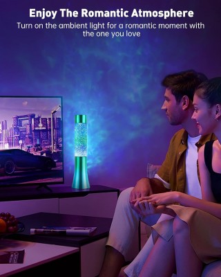 Lámpara De Brillante Led Con Purpurina Colores