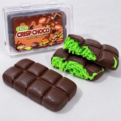 Juguete Chocolate Flexible Antiestrés Crocante