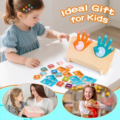 Juego Didactico Compatible Contar Numeros Con Dedos Niños