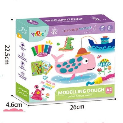 Plastilina Set Colores Masa Modelar Niños