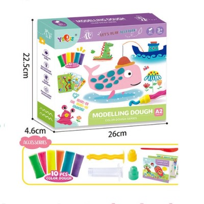 Plastilina Set Colores Masa Modelar Niños