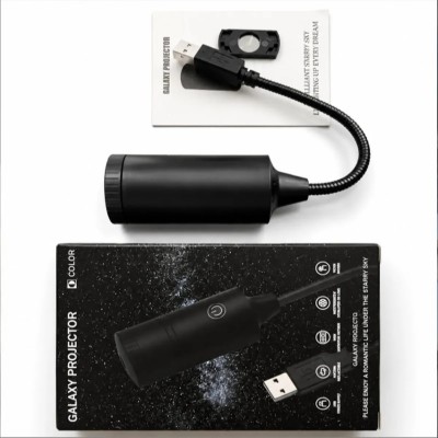 Proyector Galaxia Usb Luz Estrellas Led Ambiente Dormitorio