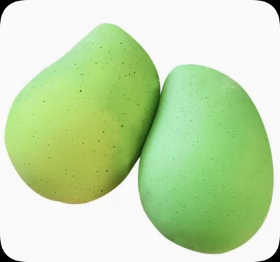 Juguete Blando Fruta Con Forma De Mango Verde