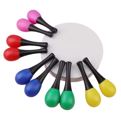 Par De Maracas Musicales De Mano Percusion Infantiles