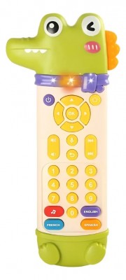 Control Remoto Juguete Bebe Con Luz Sonido Y Mordedor