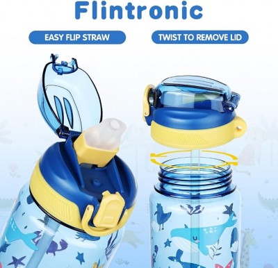 Botella De Agua Infantil Con Bombilla Niños