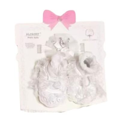 Set Tutu Zapatos Cintillo Bebé Niña
